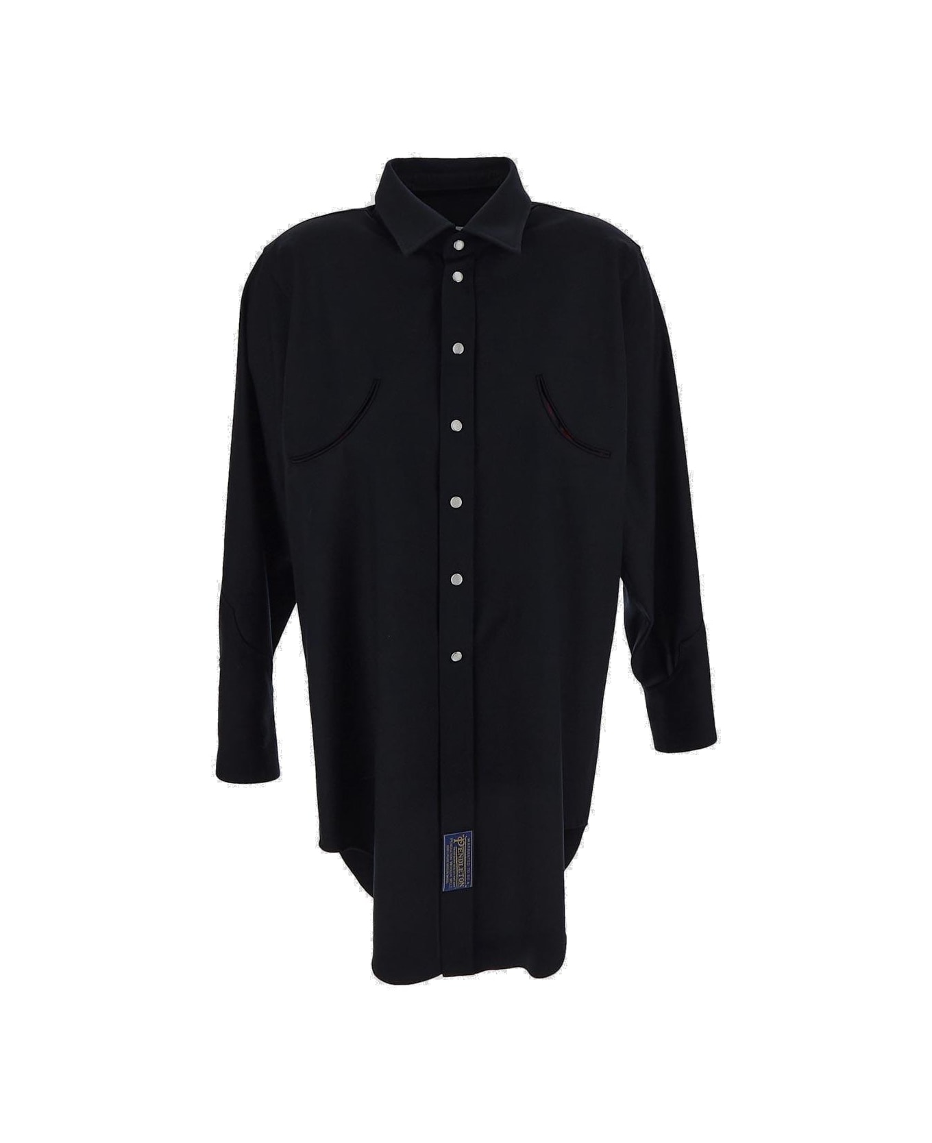 Maison Margiela Pendleton Reversible Shirt - Black シャツ