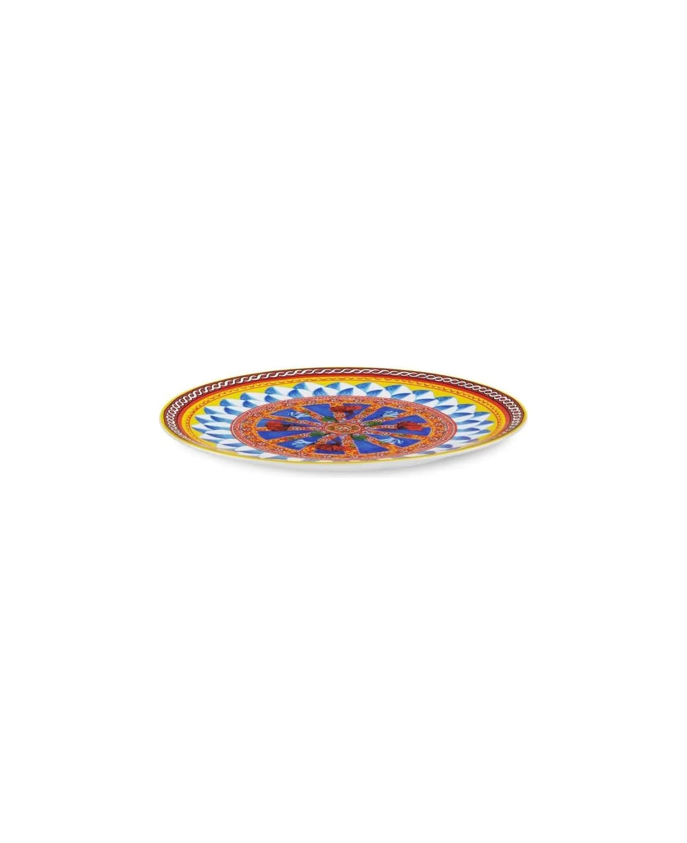 Dolce & Gabbana Round Platter Carretto 31 Cm