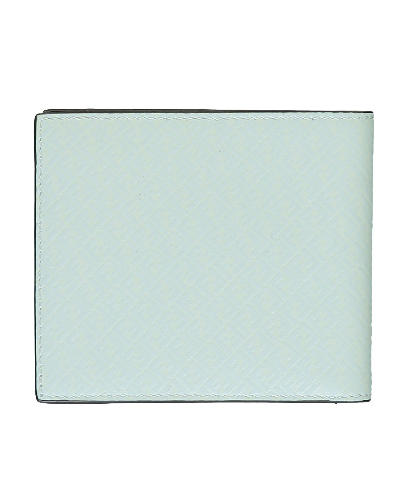 Fendi Flap-over Wallet - Light Blue