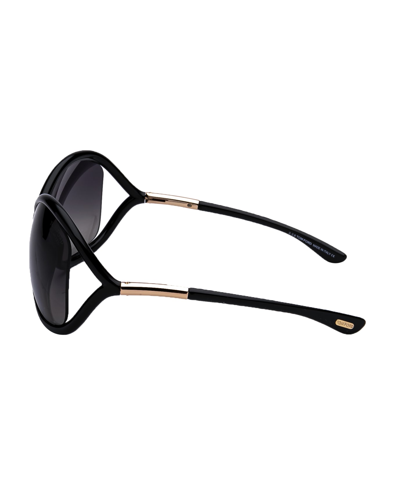 Tom Ford Eyewear Whitney Sunglasses - 01D Nero Lucido / Fumo Polar
