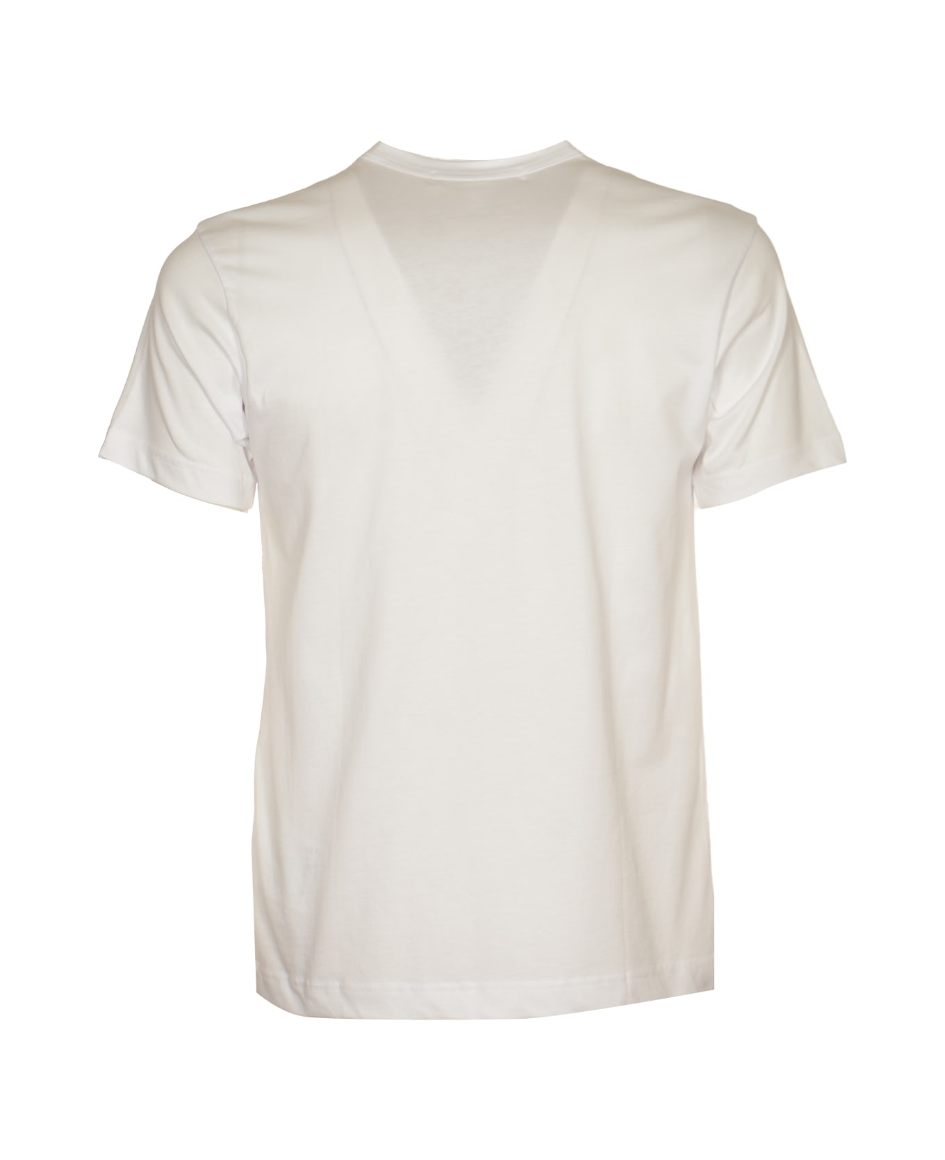 Comme des Garçons Graphic Print Regular T-shirt - White