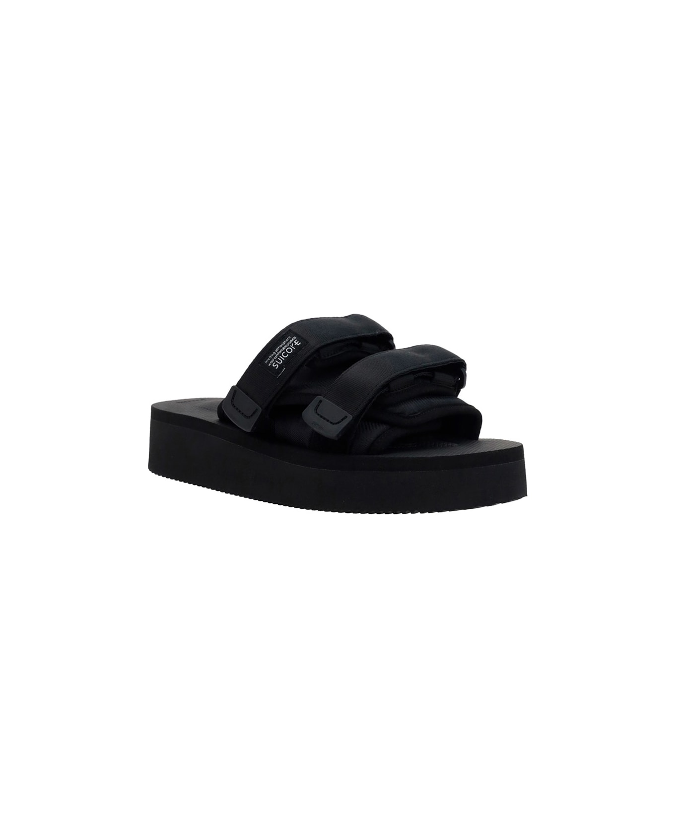 SUICOKE Moto-po Sandals - Black