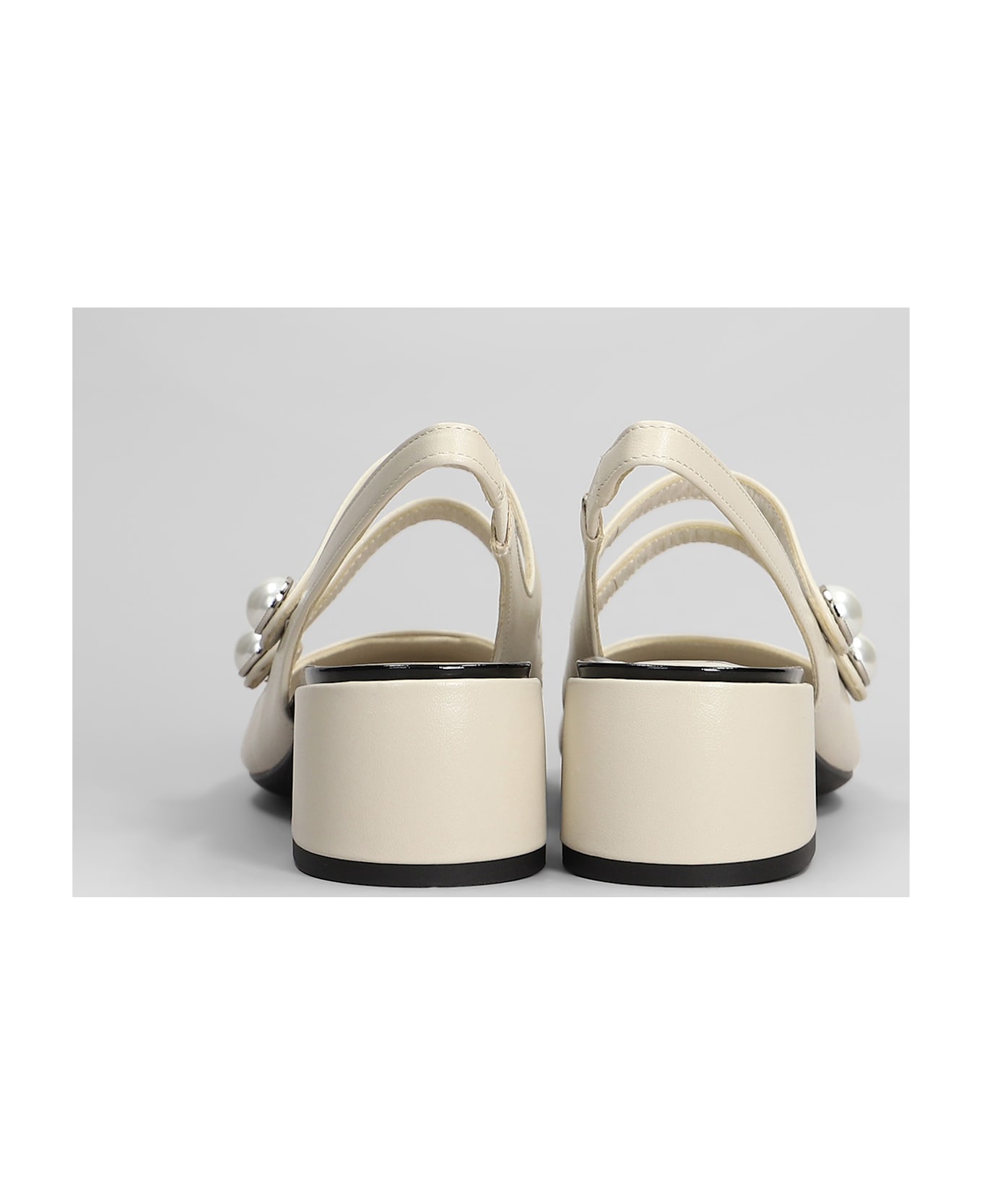 Roberto Festa Tiglio Pumps In Beige Leather - beige
