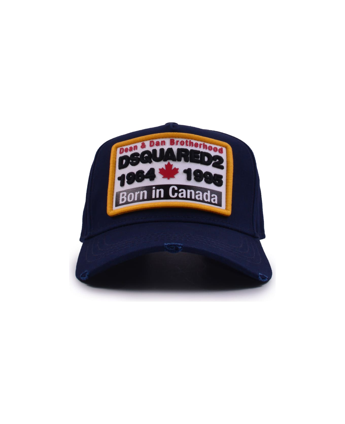 Dsquared2 Baseball Cap With Logo Patch - Blue