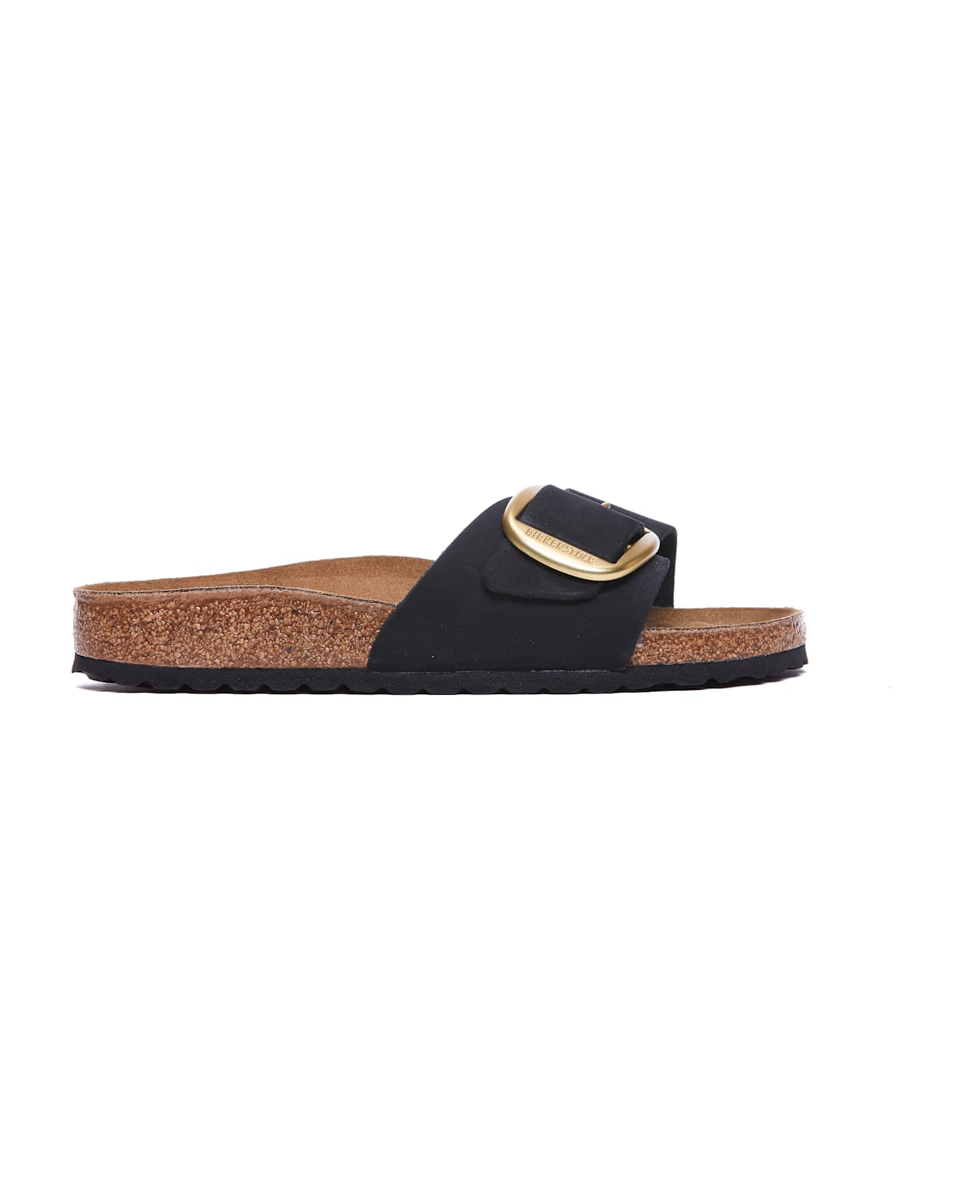 Birkenstock Madrid Big Buckle Sandals - Black