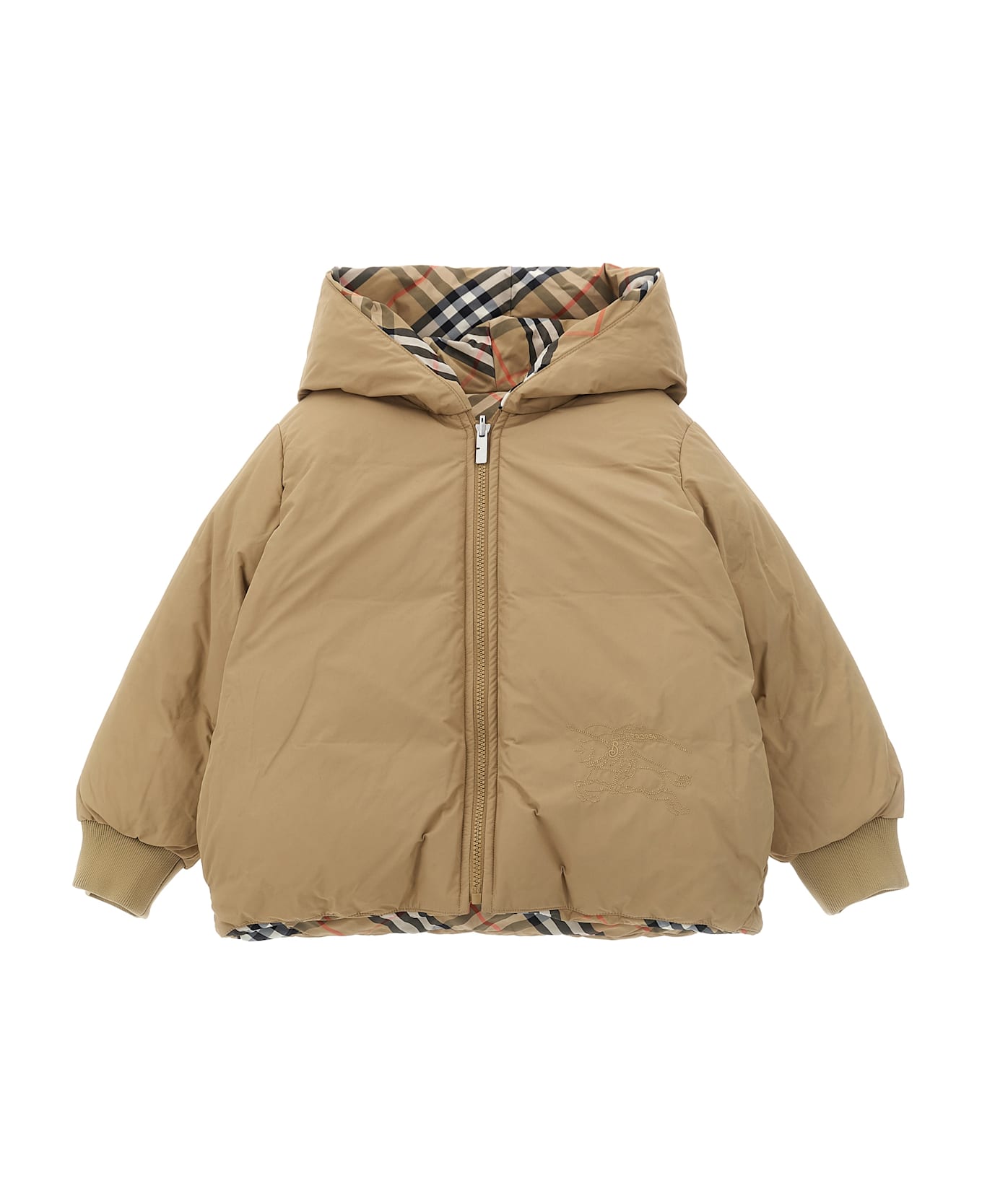 Burberry 
axel
 Reversible Down Jacket - Beige