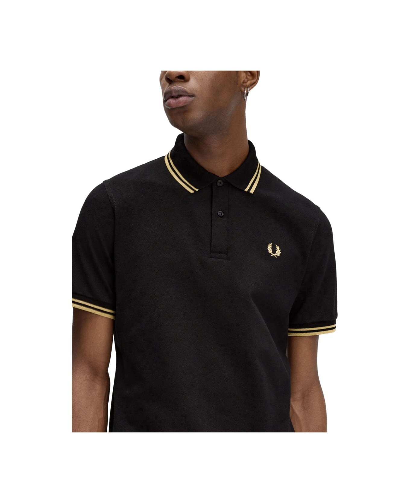 Fred Perry "fred Perry M12" Polo Shirt - BLACK