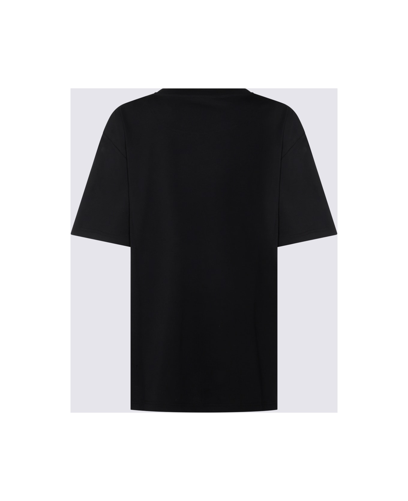 The Attico Black Cotton T-shirt - Black