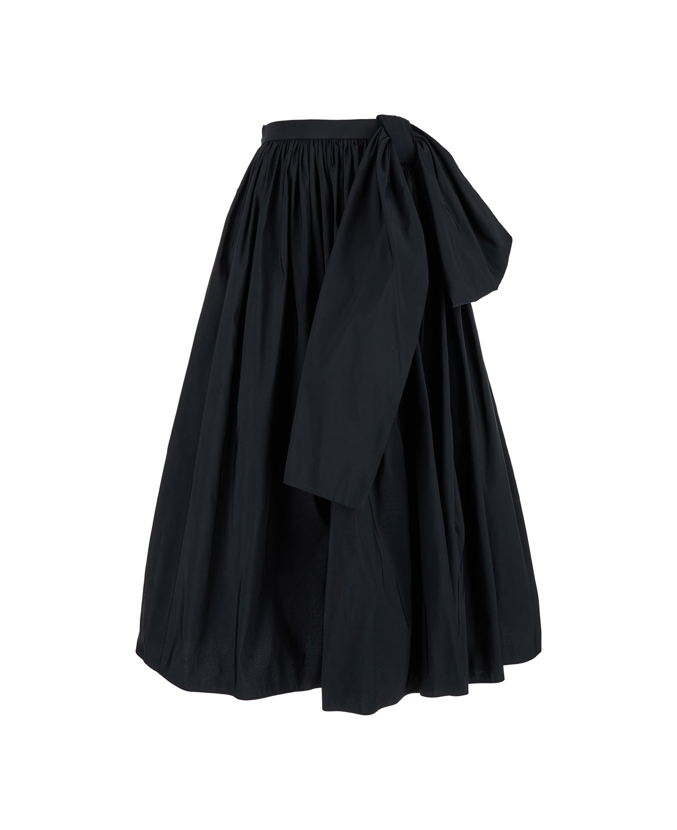 Alexander McQueen Skirt Recycled Polyfaille - Black