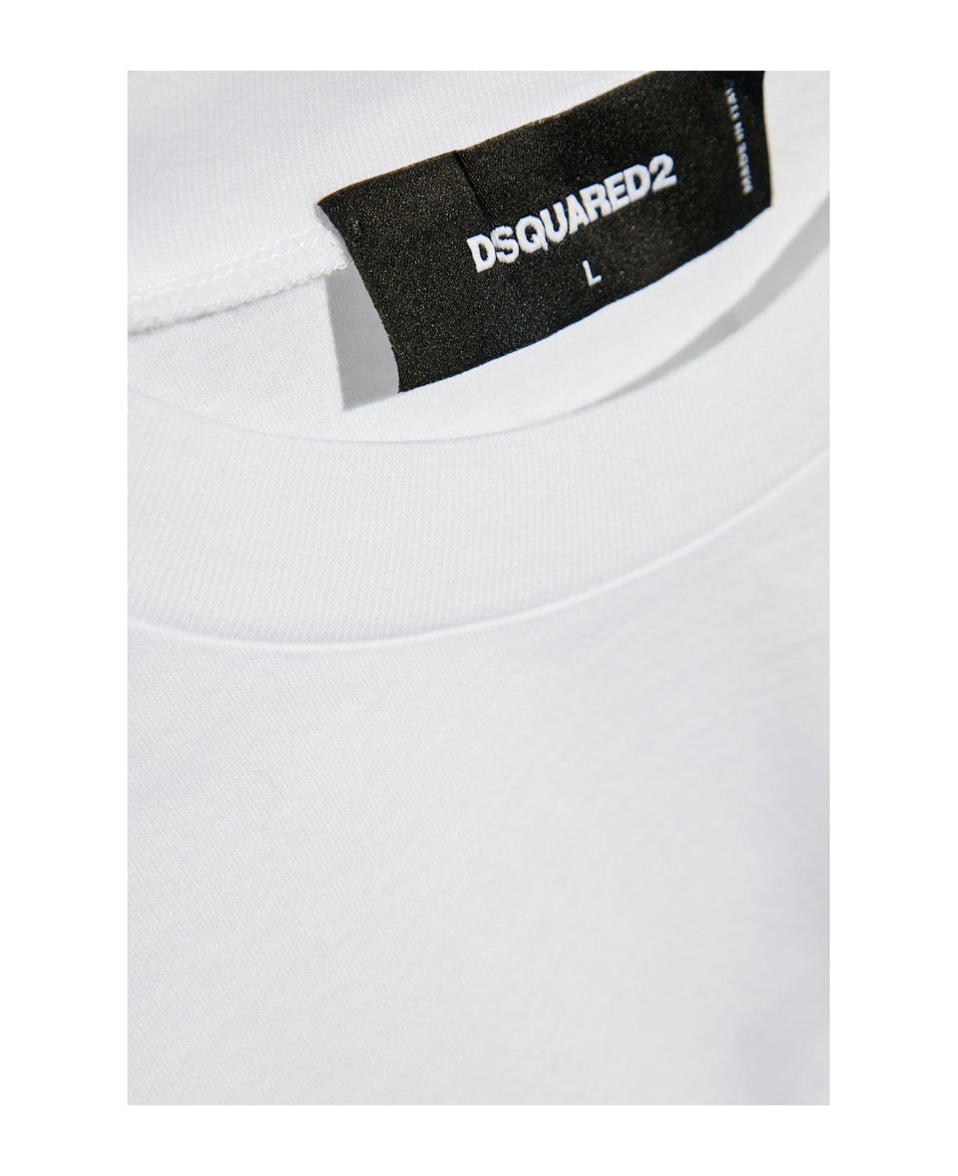 Dsquared2 Graphic-printed Crewneck T-shirt - White