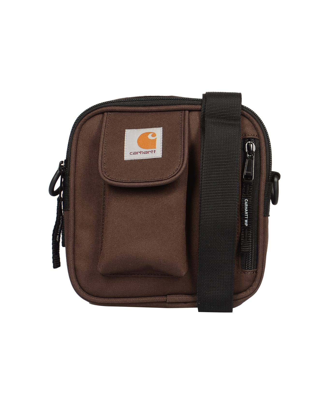 Carhartt Essentials Small Shoulder Bag - BROWN ショルダーバッグ