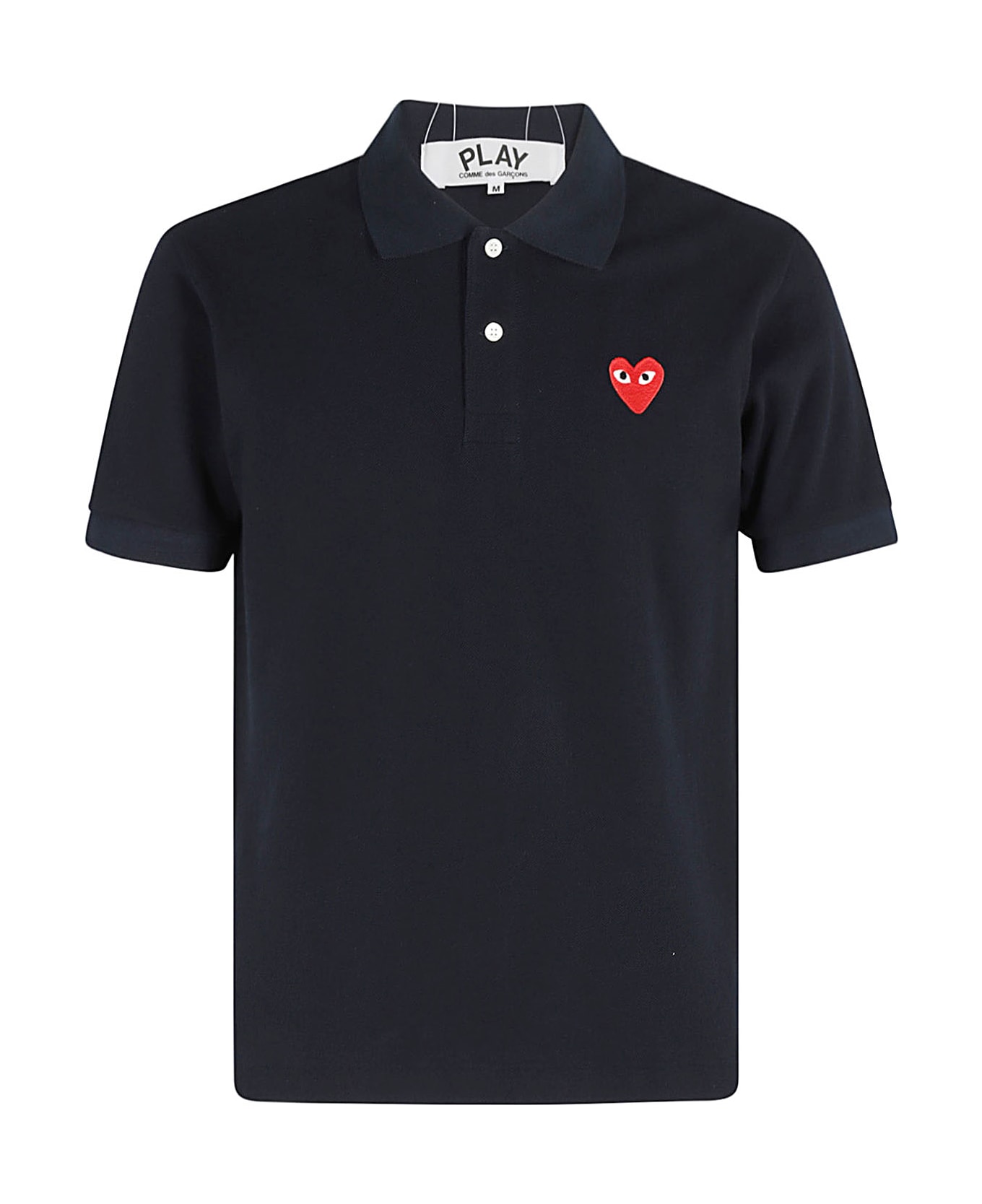 Comme des Garçons Play Play Polo Shirt - Navy