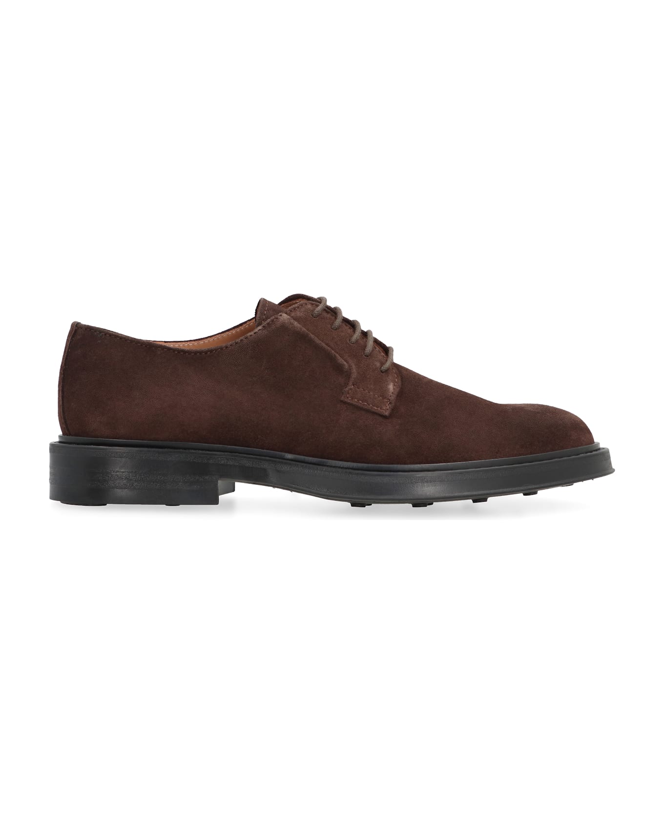 Bruno Magli Suede Lace-up Shoes - brown