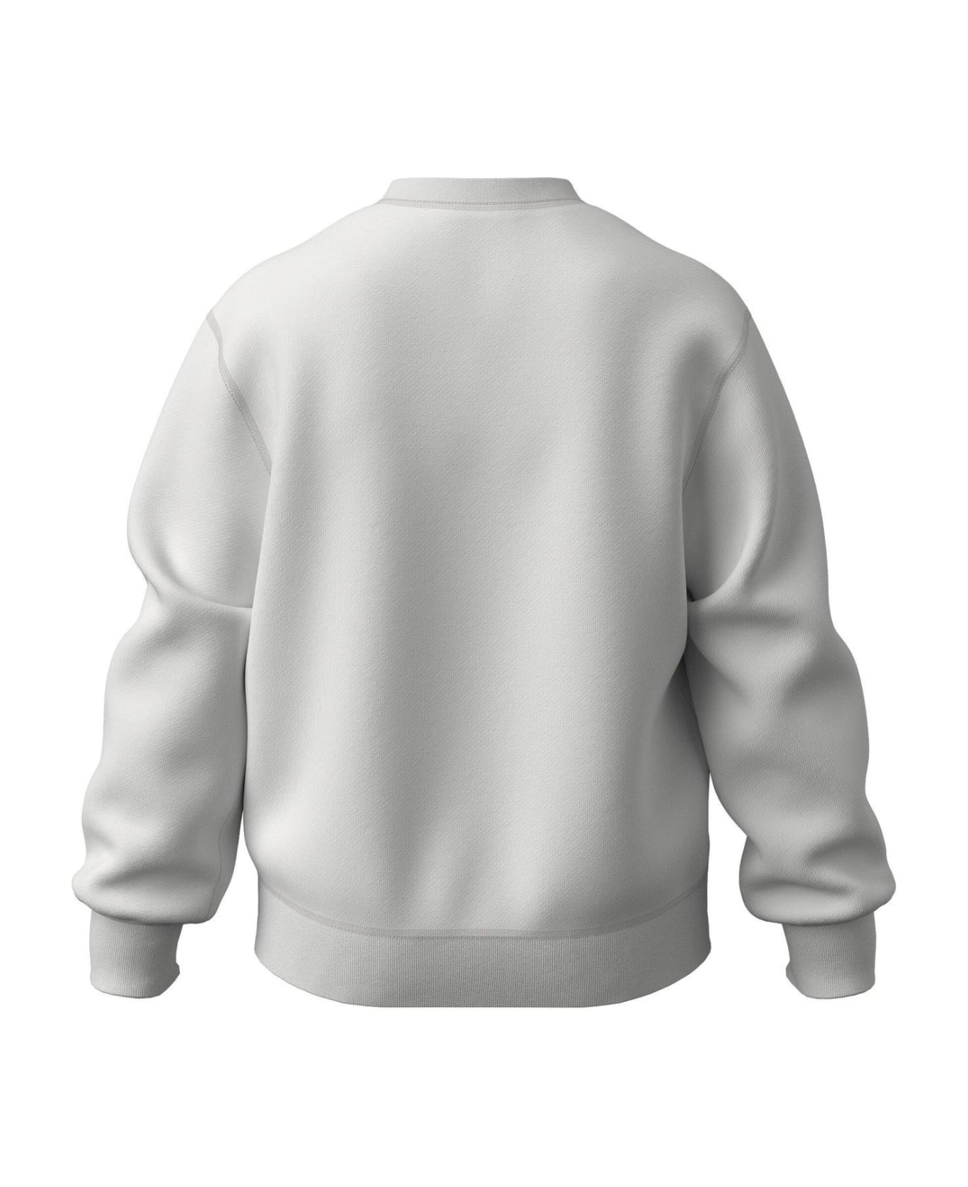 Dsquared2 Logo Printed Crewneck Sweatshirt - White ニットウェア＆スウェットシャツ
