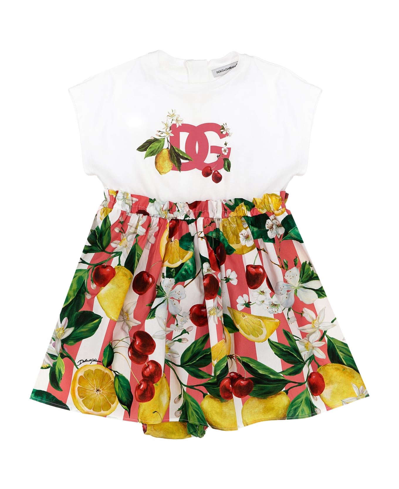 Dolce & Gabbana Fruit Print Dress - Multicolor ワンピース＆ドレス
