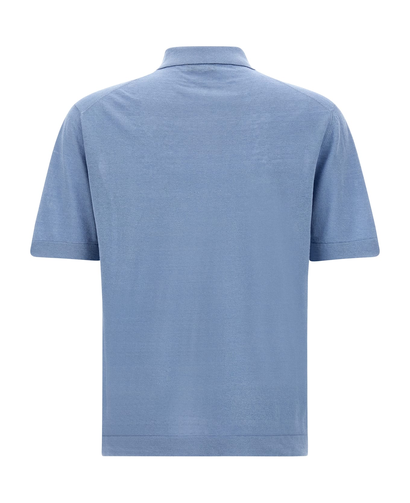 Zanone Short Sleeve Shirt - Light Blue