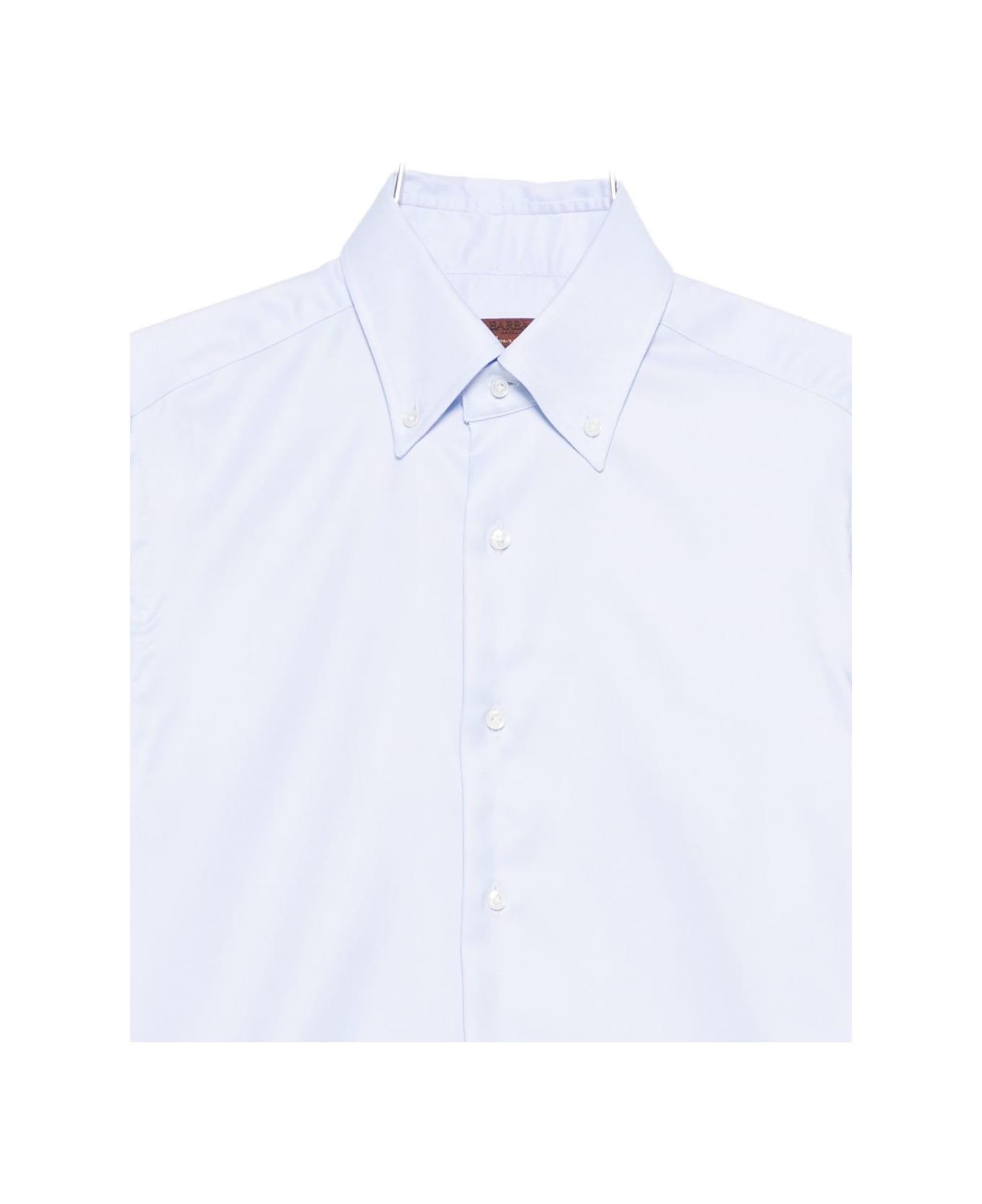 Barba Napoli Barba Cotton Button-down Shirt - Clear Blue シャツ