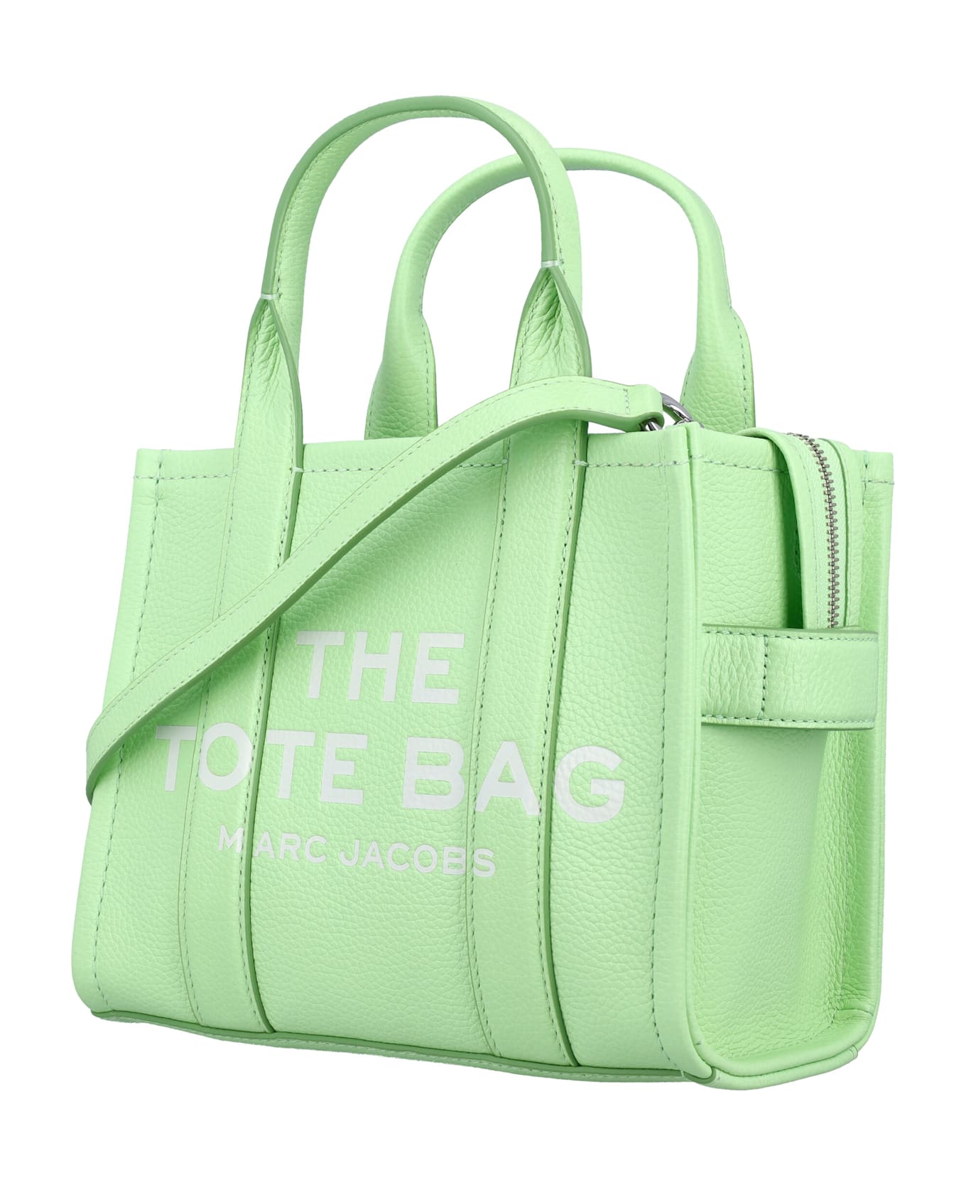 Marc Jacobs The Small Tote Bag Leather - PAPERMINT