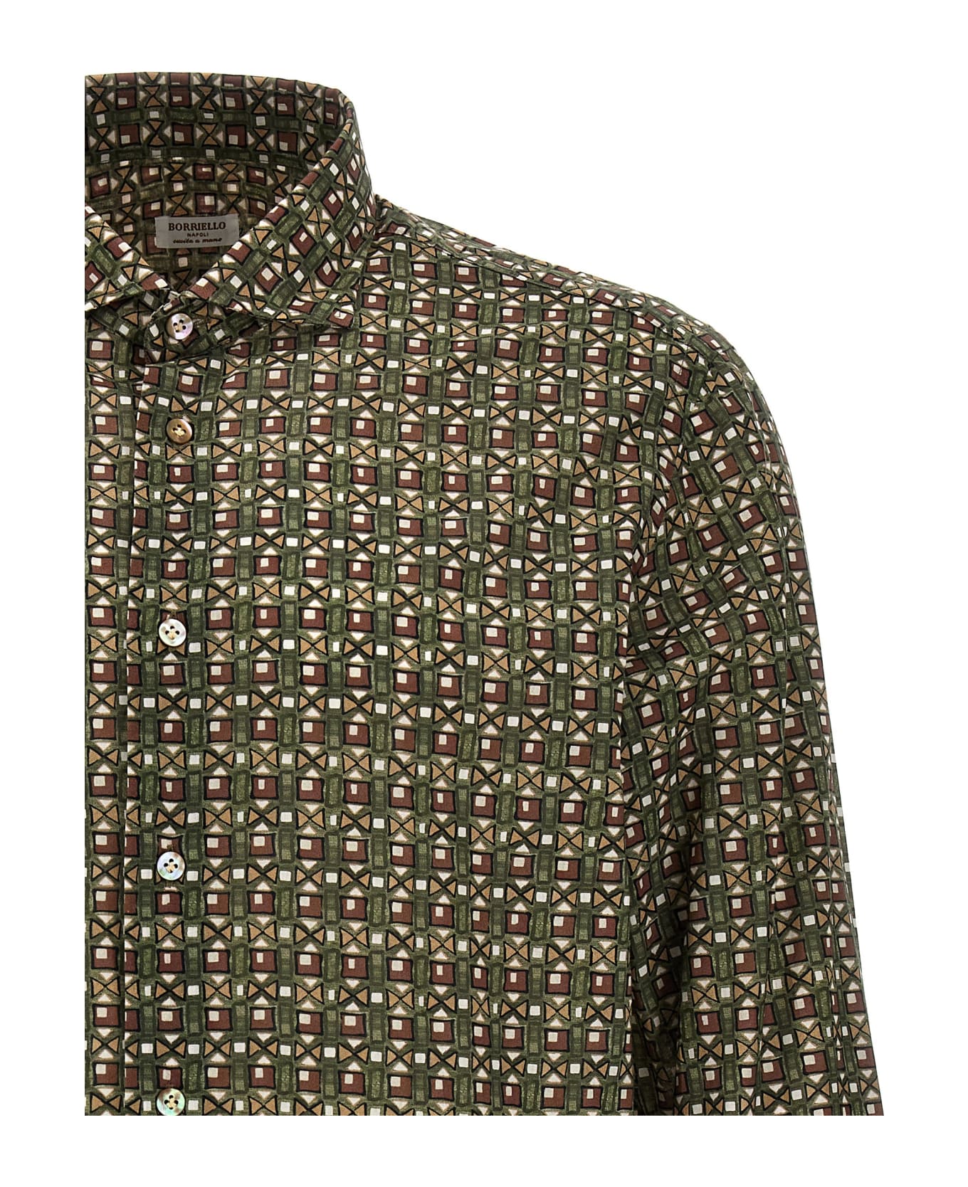Borriello Napoli Patterned Print Shirt - Multicolor シャツ