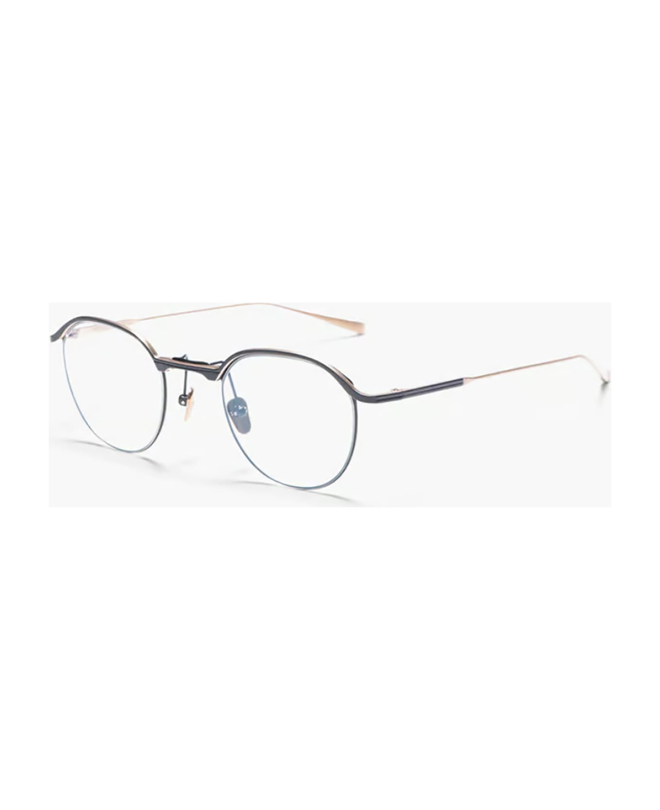 Masunaga STRATUS Eyewear - Navy/gold