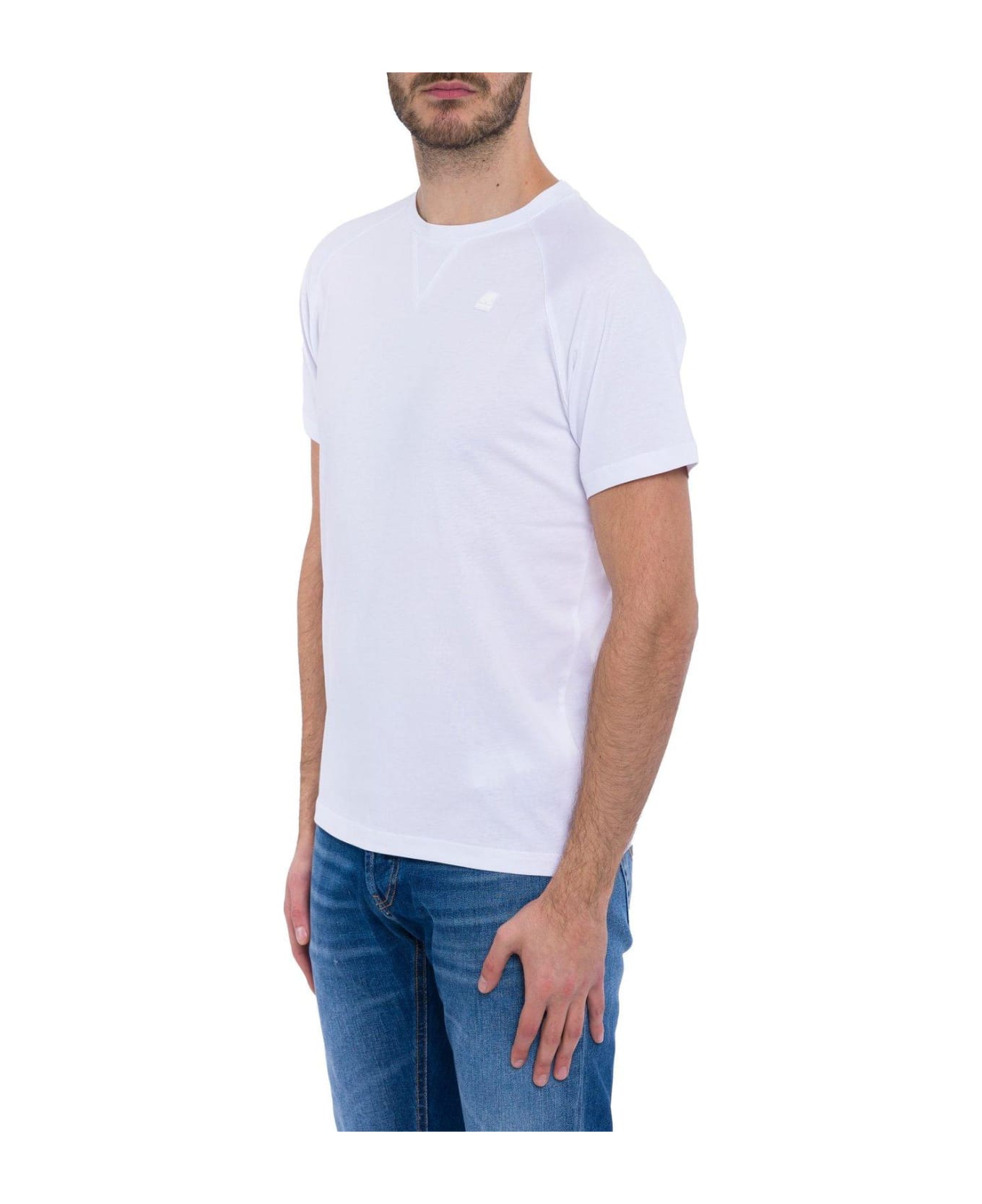 K-Way Short-sleeved Crewneck T-shirt - White