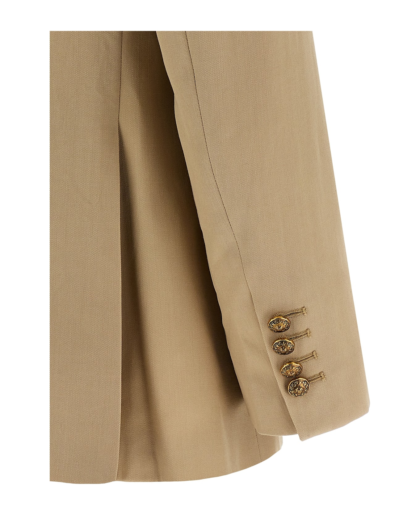 Golden Goose Heraldic Buttons Blazer - Beige