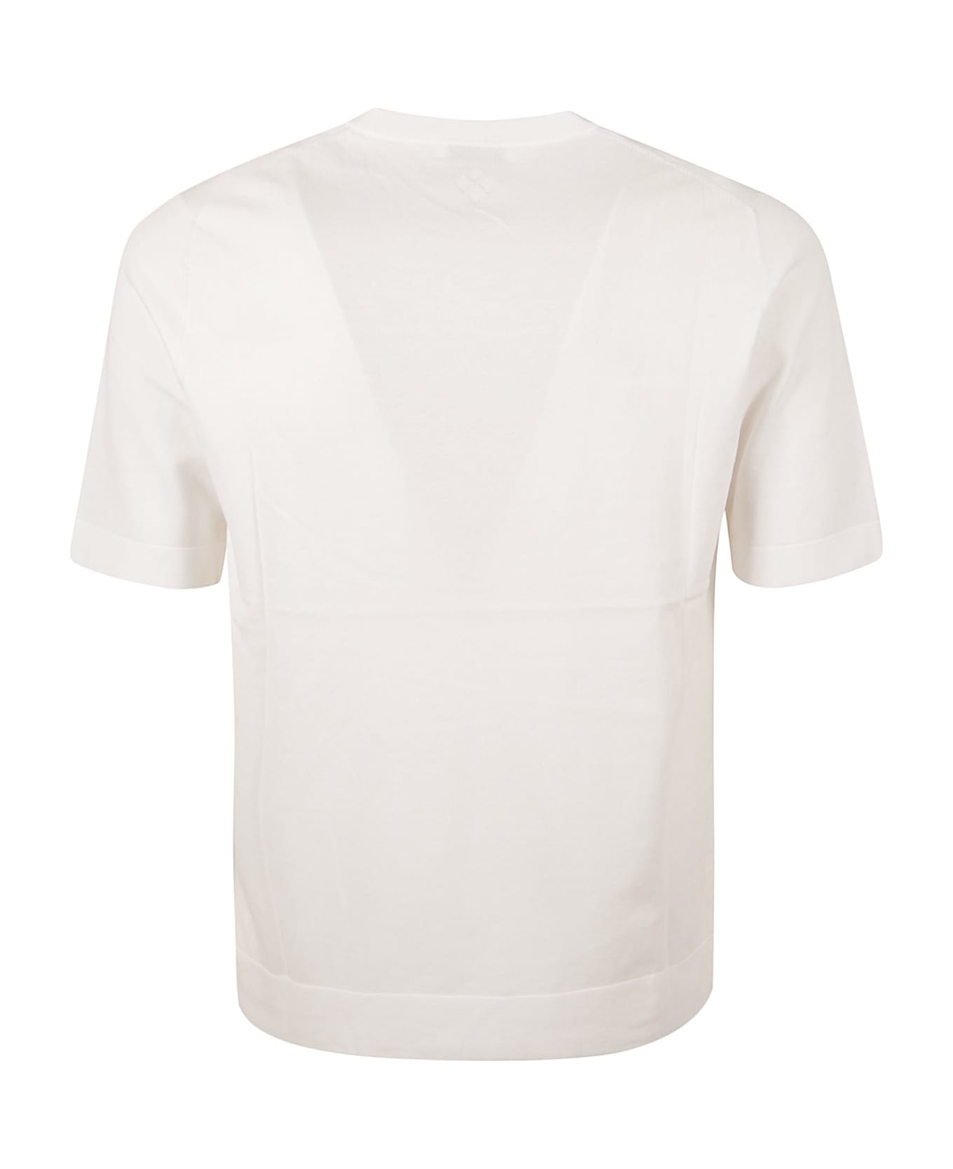 Ballantyne Round Neck T-shirt - Optic White