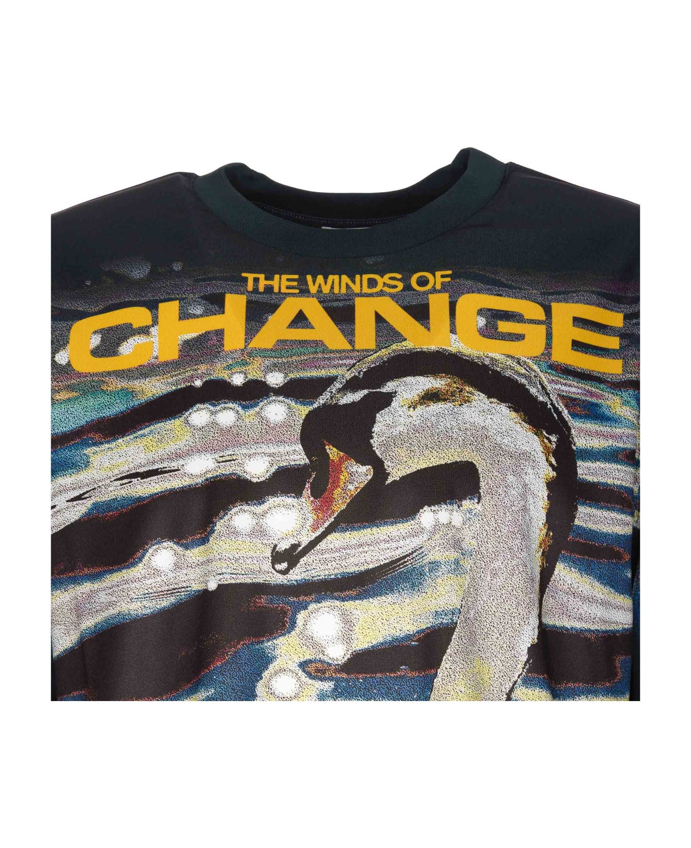 Burberry Swan Print Longsleeve T-shirt - MULTICOLOUR