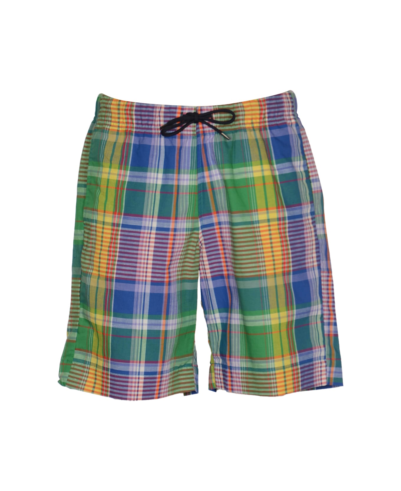 Paul Smith Drawstring Waist Check Patterned Shorts - Multicolor