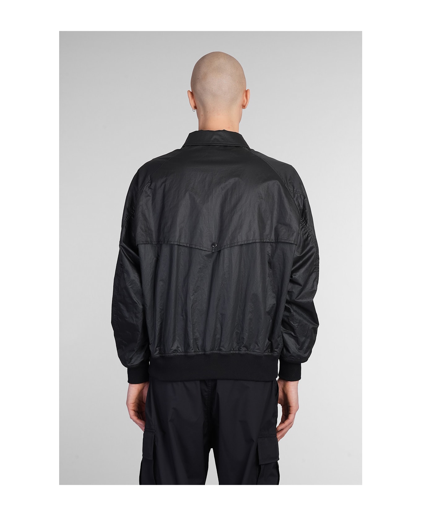Comme des Garçons Homme Casual Jacket In Black Cotton - black