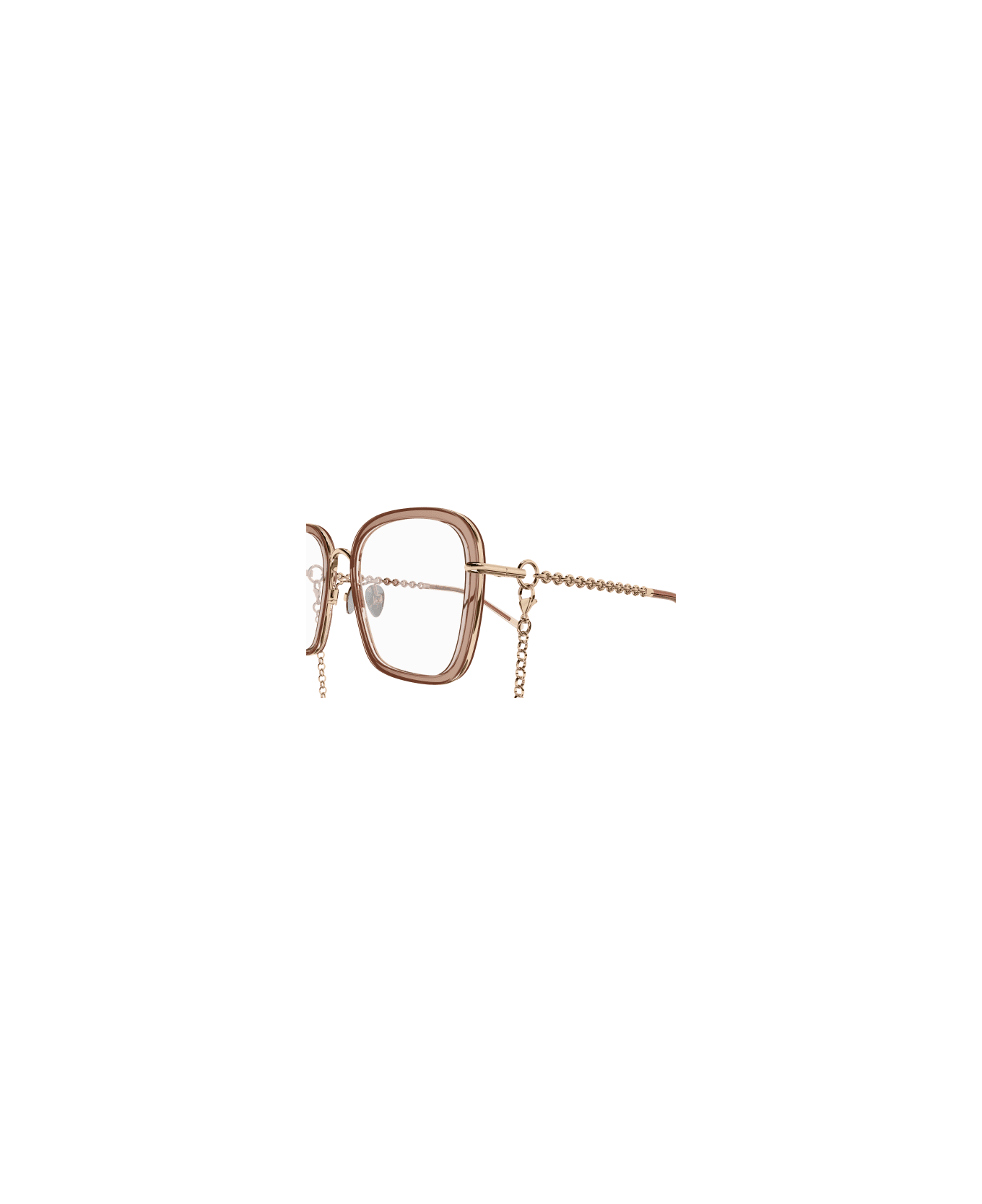 Pomellato PM0113O Eyewear - Nude Gold Transparent アイウェア