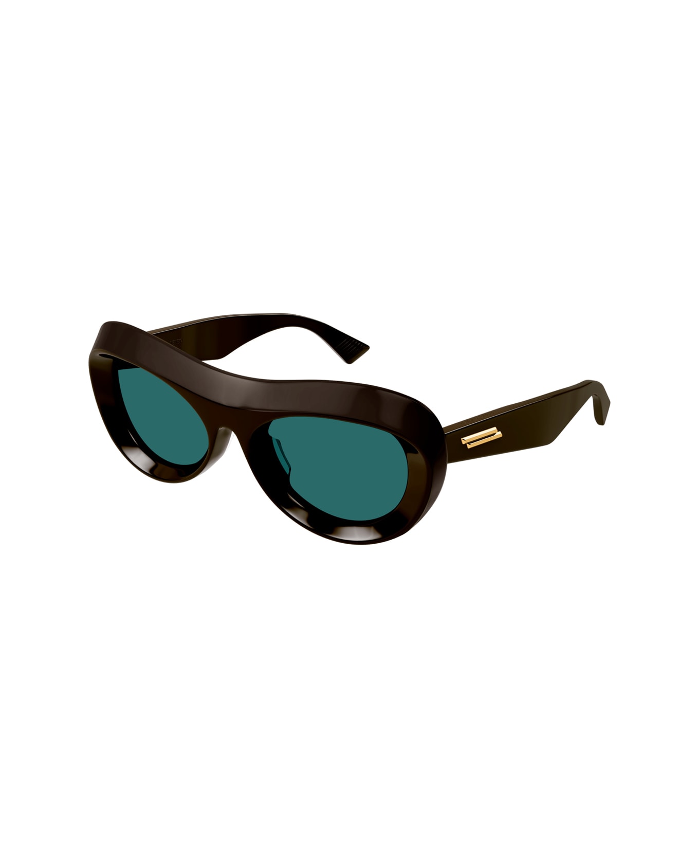 Bottega Veneta Eyewear Bv1284s Linea New Classic 004 Sunglasses - Marrone