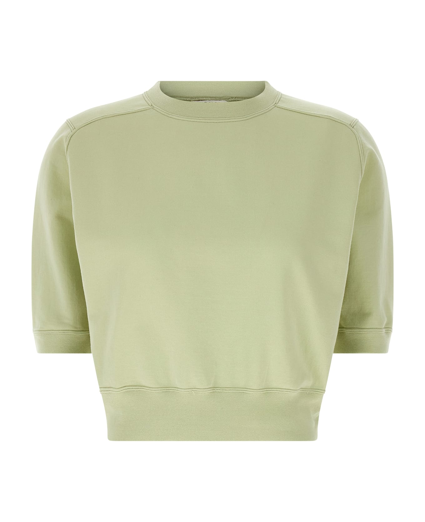 Auralee Cropped T-shirt - Green