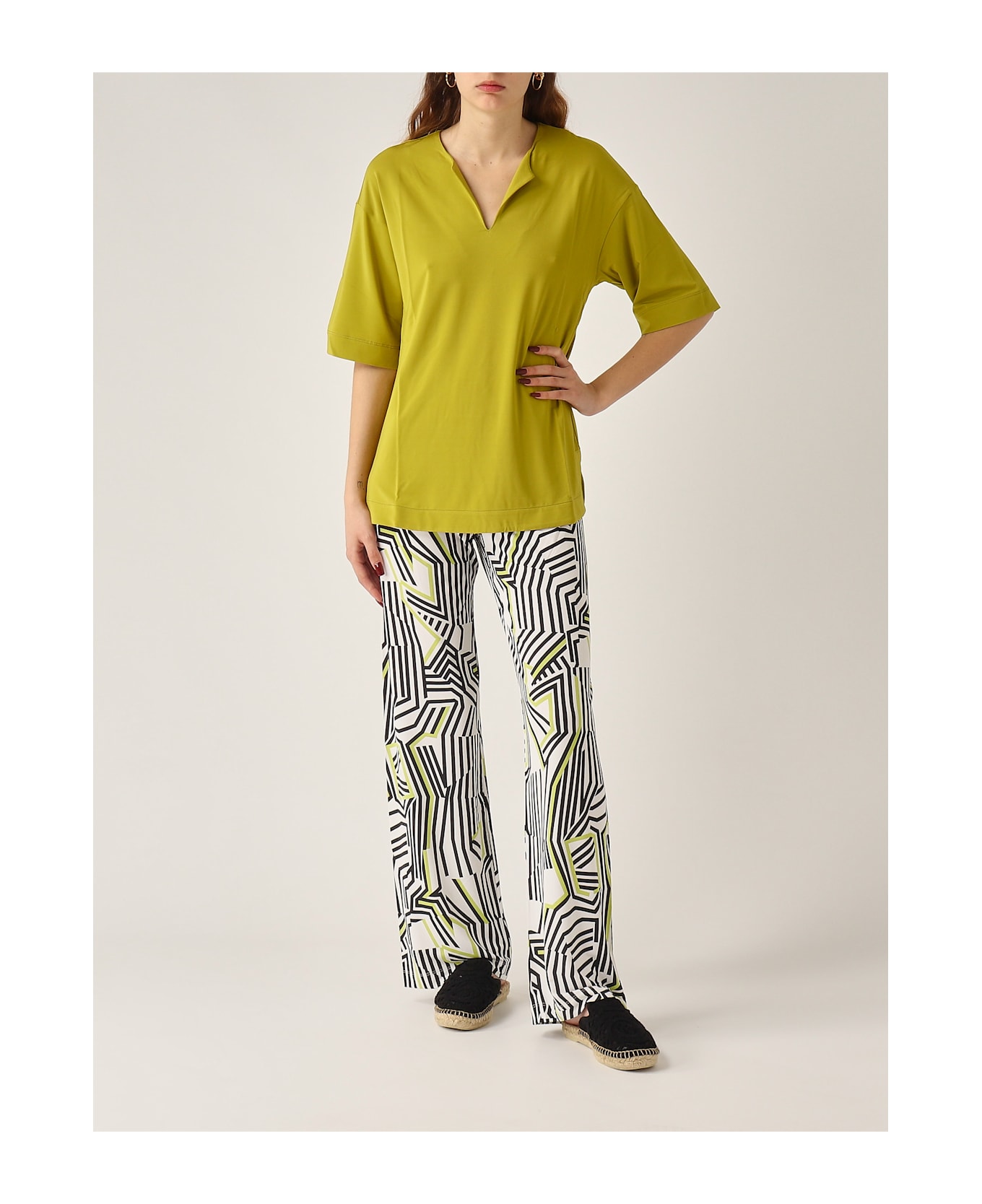 Max Mara Rigel Blouse - VERDE ACIDO