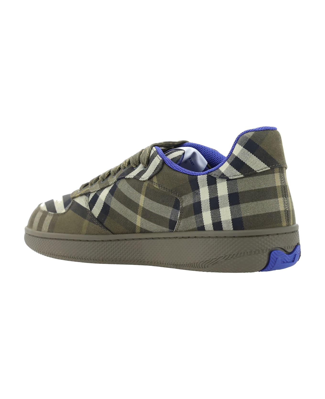 Burberry Checked Terrace Lace-up Sneakers - Heath Ip Check