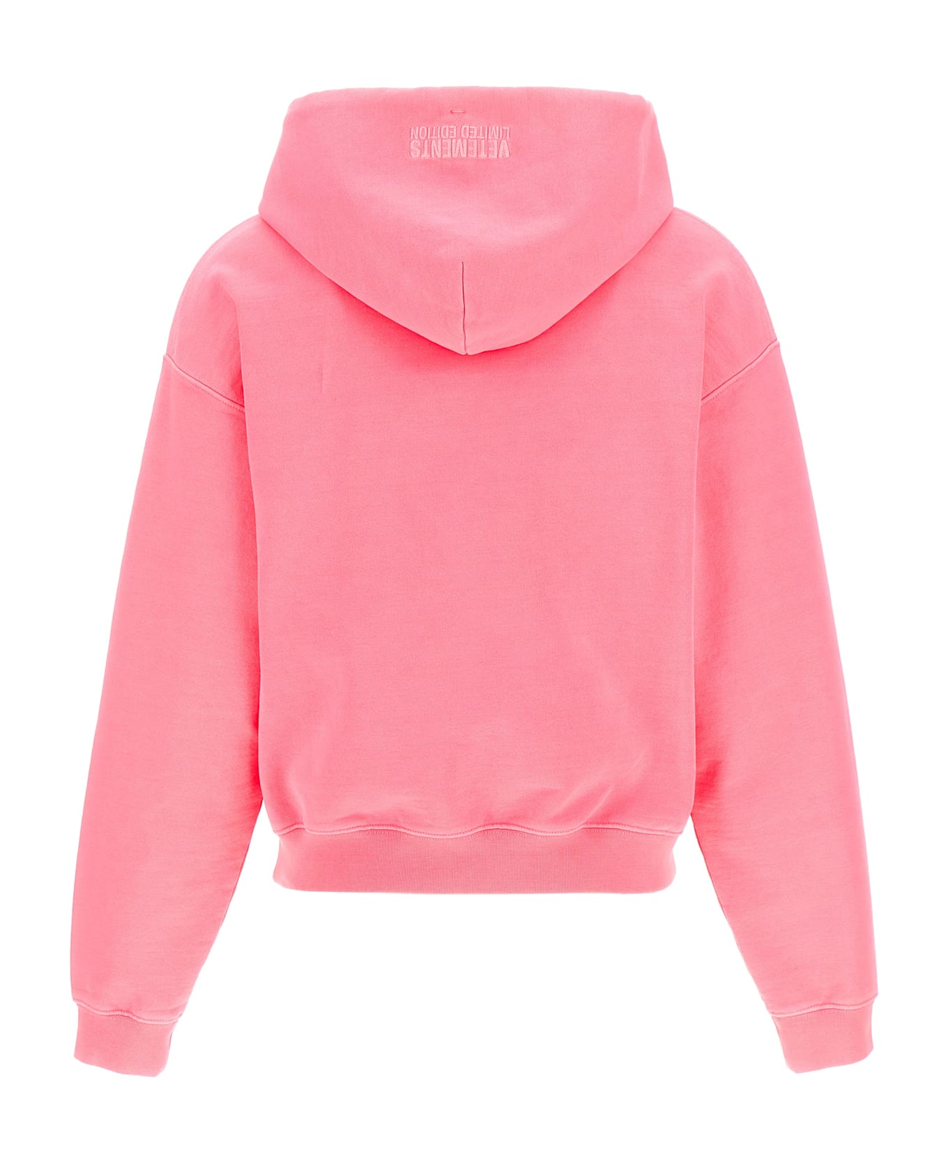 VETEMENTS 
oval Logo
 Hoodie - Pink