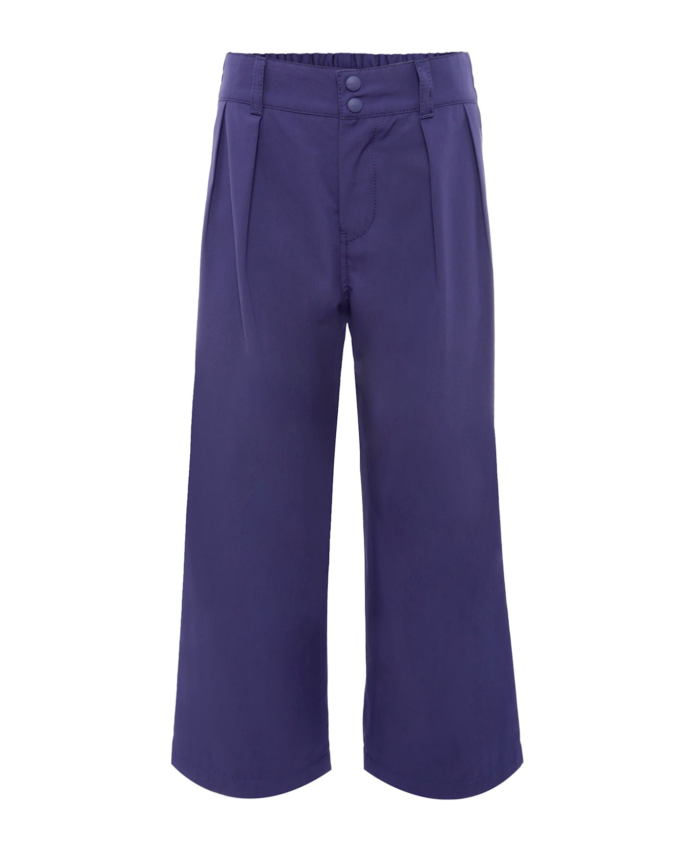 Gucci Blue Trousers For Boy With Logo - Blue