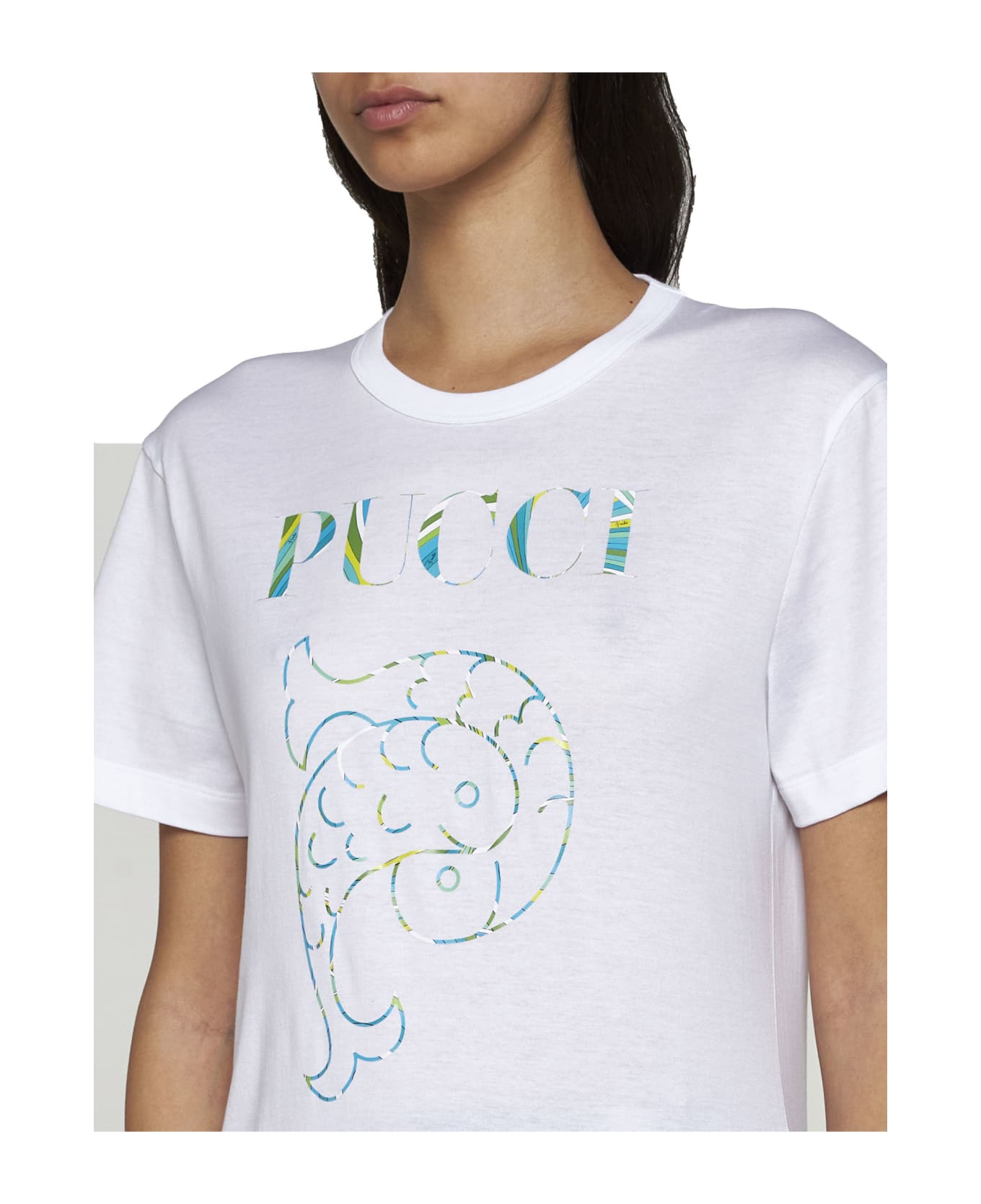 Pucci T-Shirt - Bianco
