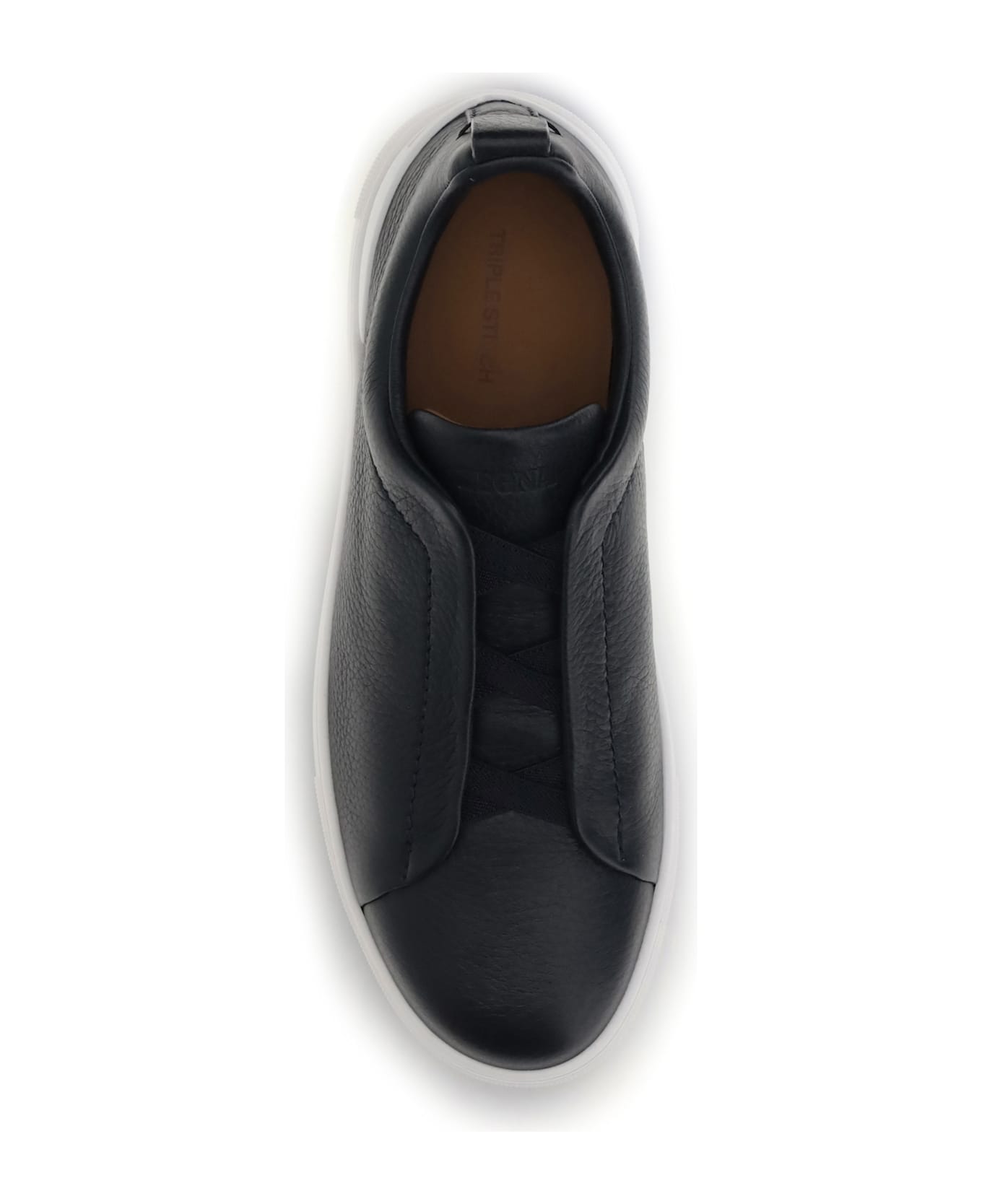 Zegna Leather Sneakers