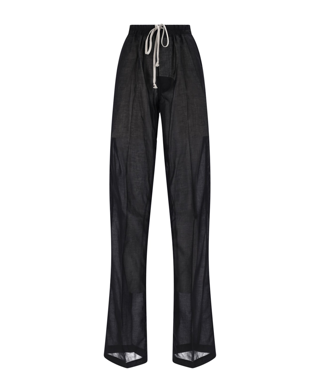 Rick Owens Straight Pants - Black  