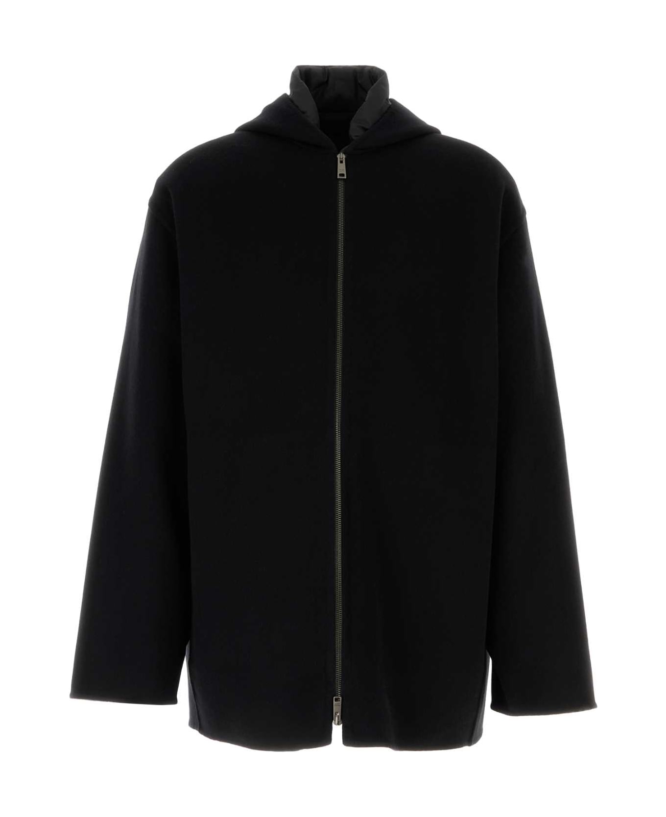 Prada Black Silk Padded Jacket - NERO