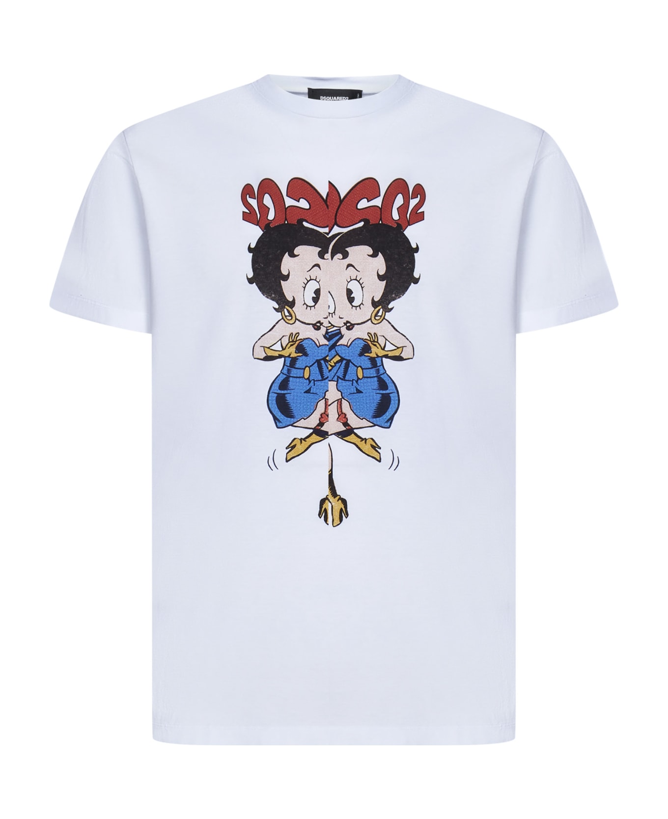 Dsquared2 Betty Boop Cool Fit T-shirt - White
