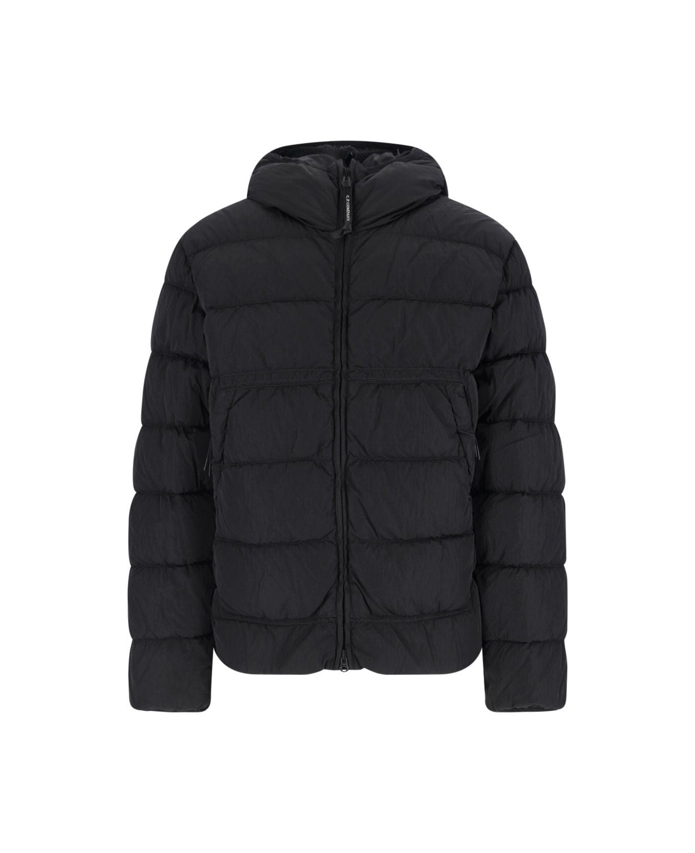C.P. Company Thickened Down Jacket - BLACK