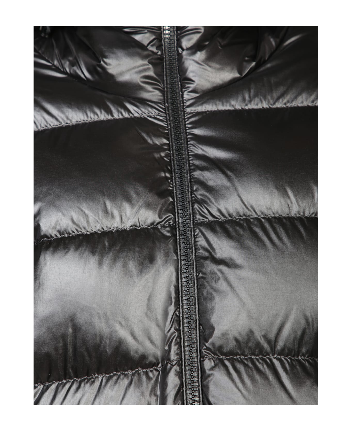 Moncler Biron Black Down Jacket - Black