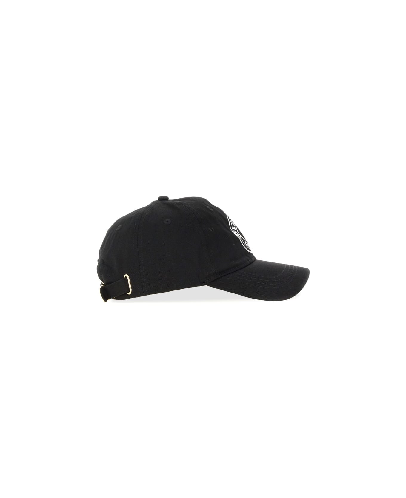 Versace Jeans Couture 
v-emblem
 Baseball Cap - BLACK