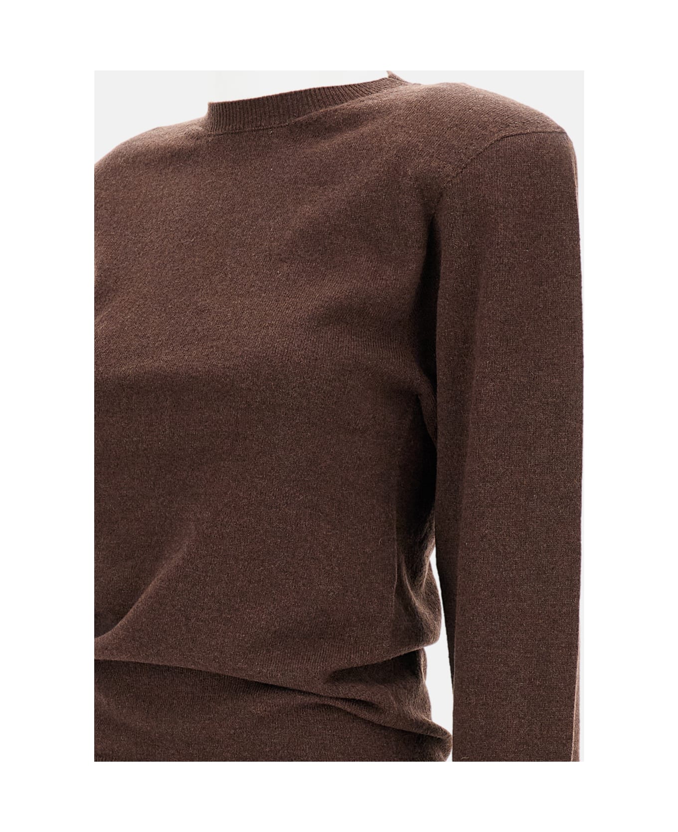 Stella McCartney Cashmere And Wool Jumper - BROWN