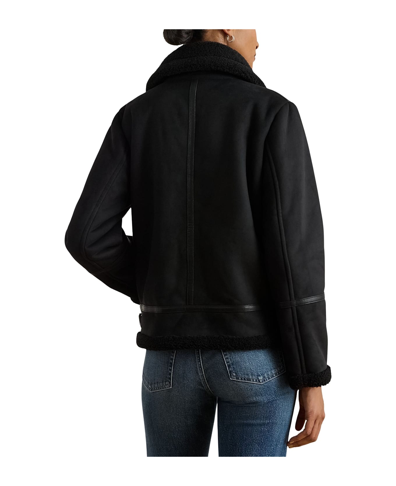 Ralph Lauren Fx Sh Sb 24 Unlined Coat - Black