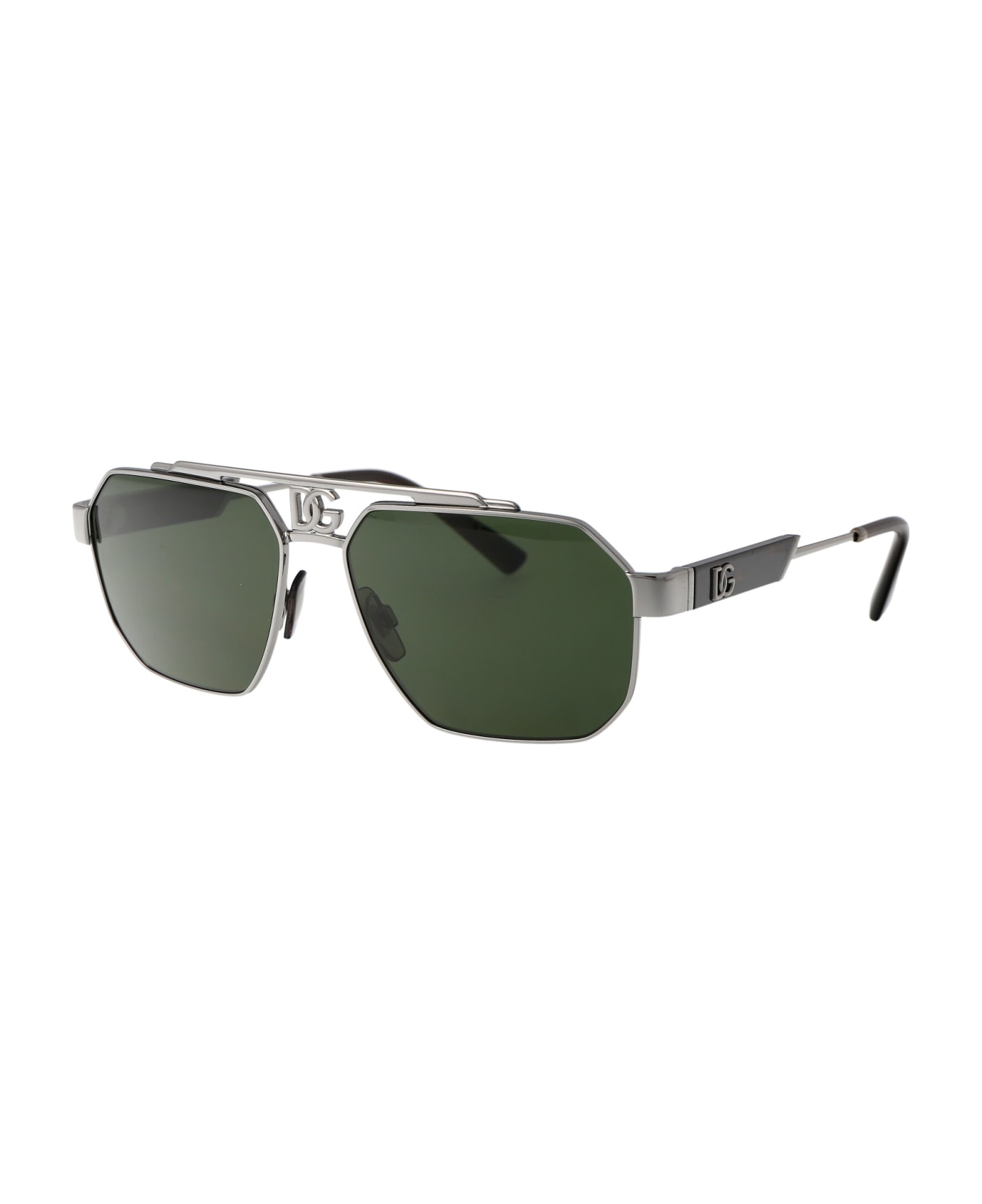 Dolce & Gabbana Eyewear 0dg2294 Sunglasses - 04/71 Gunmetal