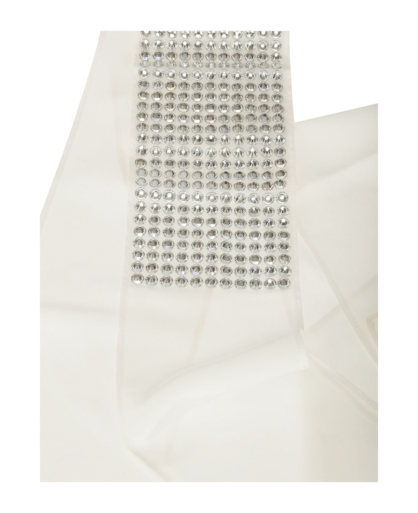 AZ Factory Sparkle Scarf - WHITE / WHITE スカーフ＆ストール