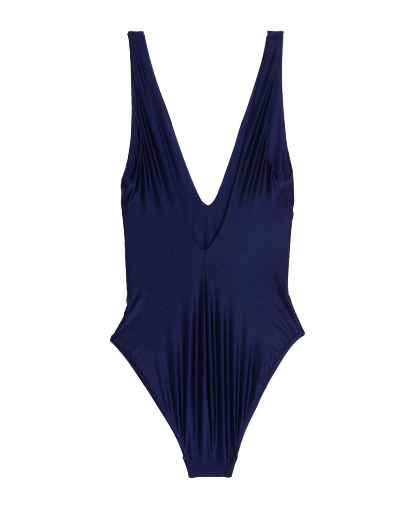 Zimmermann One-piece Swimsuit 'tiggy Plunge Circle Link' - Blue